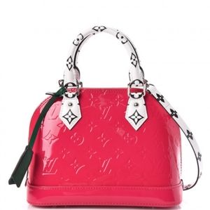 ❌SOLD❌ Louis Vuitton Alma BB Limited Edition Vernis w/ Black on White Monogram